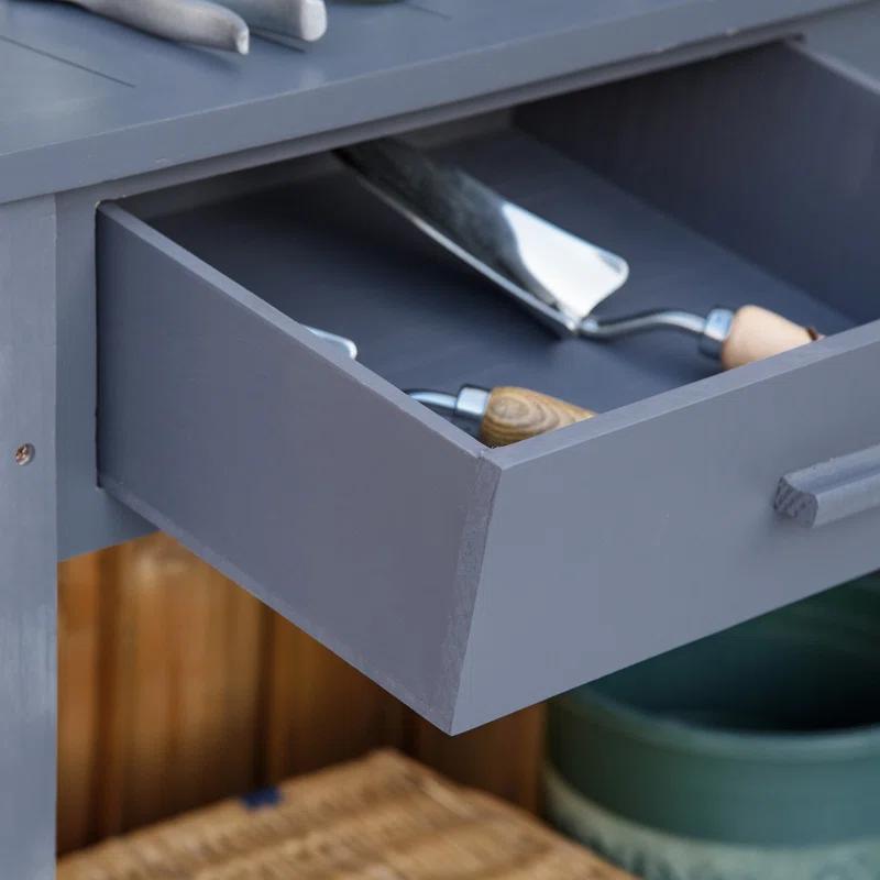 Laurel Foundry Modern Farmhouse® Trott Fir Wood Potting Bench