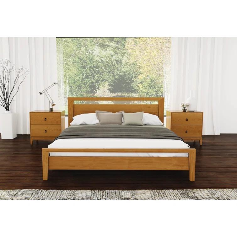 Mansfield Solid Wood Platform Bed