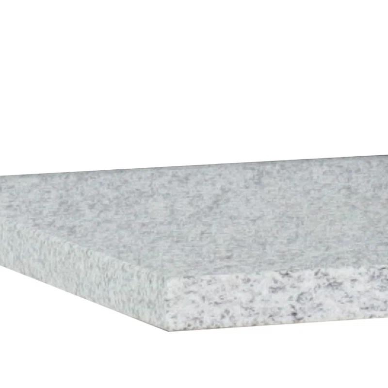 Bellaterra Home Ovate 49'' Granite Double Bathroom Vanity Top with Sink
