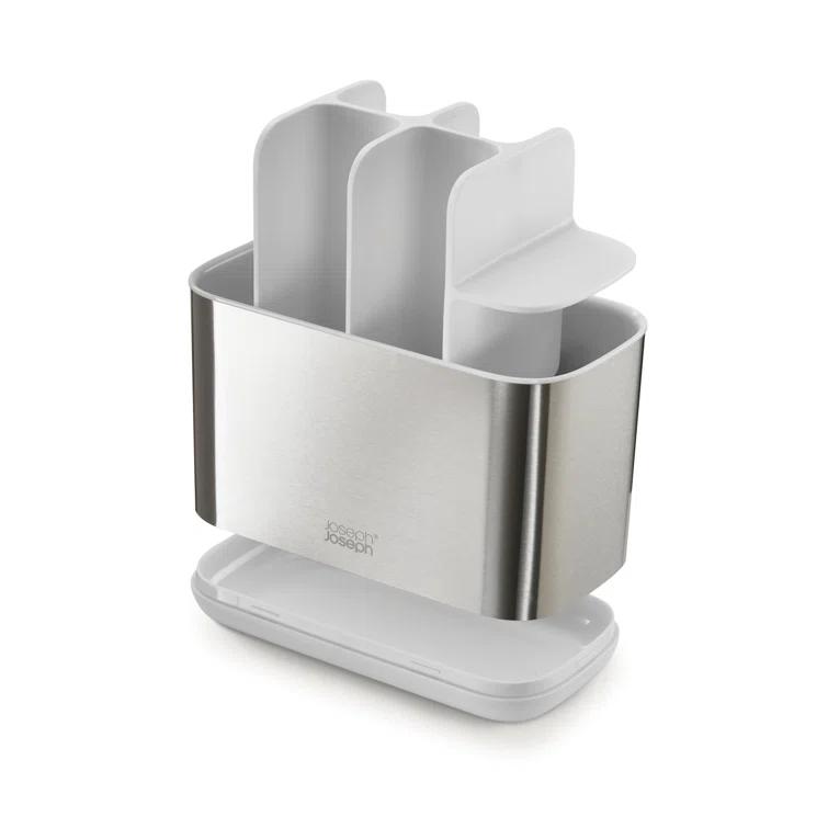 Joseph Joseph Joseph Joseph EasyStore Stainless Steel Large Toothbrush Holder