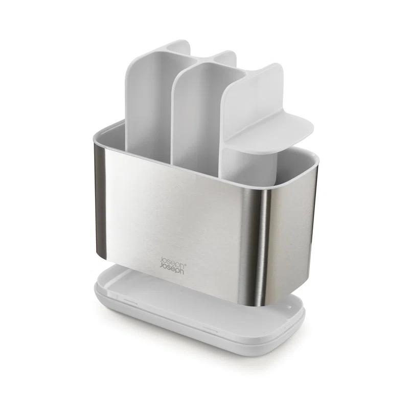 Joseph Joseph Joseph Joseph EasyStore Stainless Steel Large Toothbrush Holder