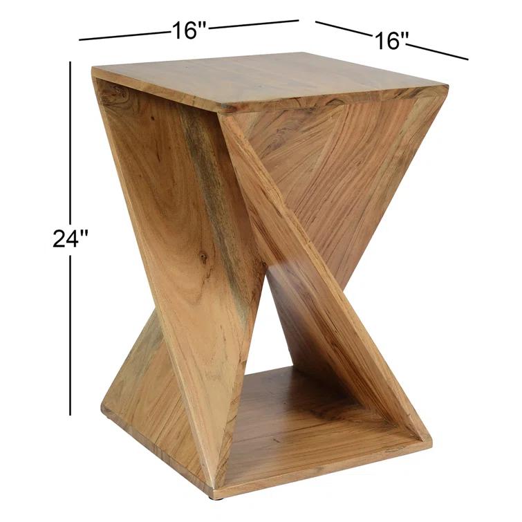 Rivera Solid Wood End Table
