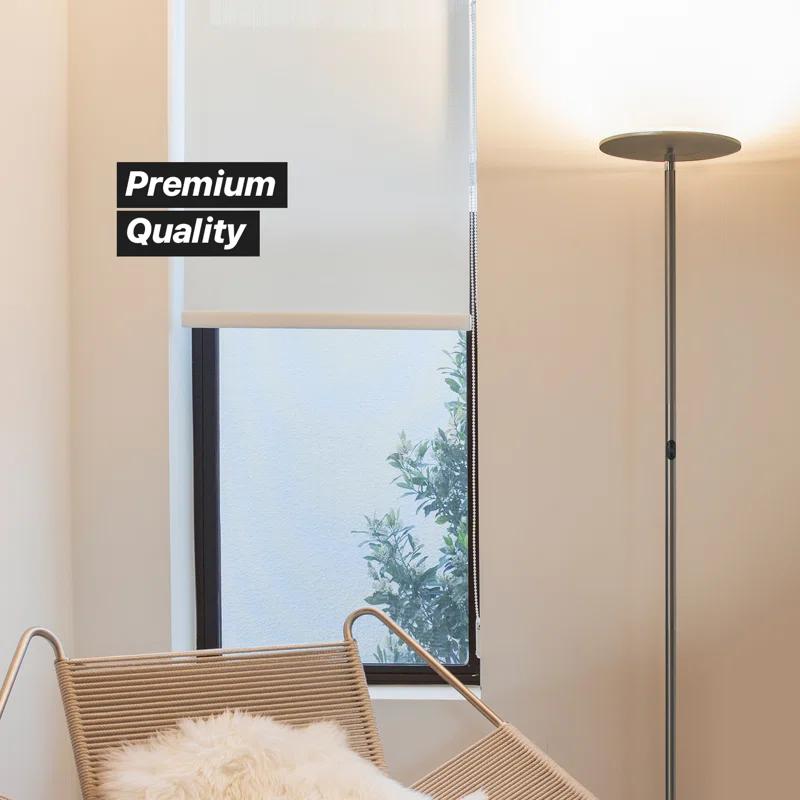 Brightech Sky Flux Industrial 63" Dimmable LED Floor Lamp with Adjustable Head
