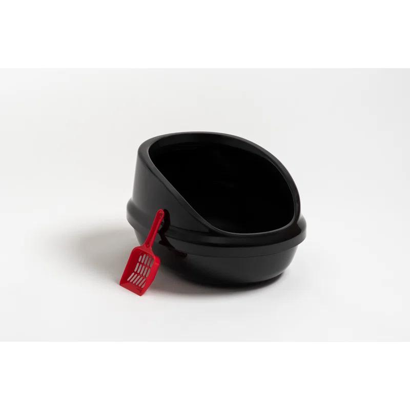 IRIS USA, Inc. Plastic Litter Box with Scoop