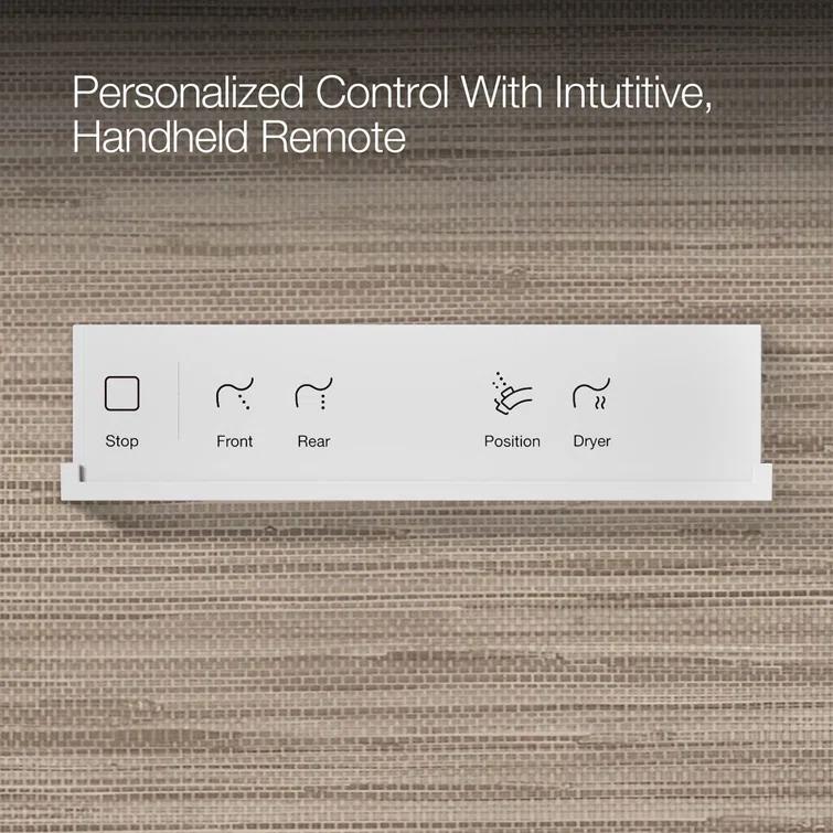 Kohler Purewash E580 Elongated Bidet Toilet Seat K-32330-0