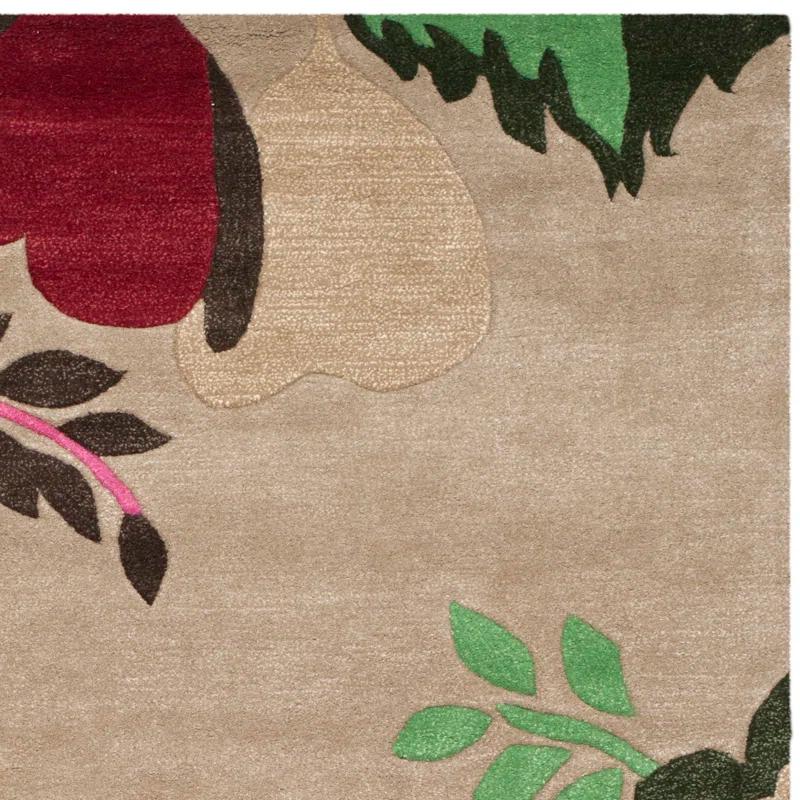 Safavieh Bella Hand Tufted Wool Floral Rug