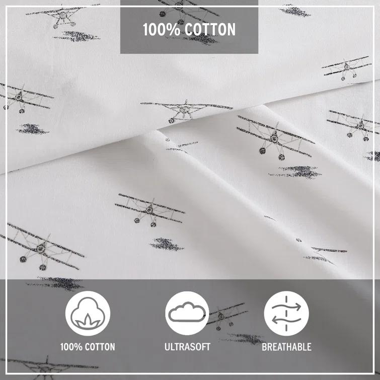 Eddie Bauer Eddie Bauer Printed Cotton Percale Sheet Sets