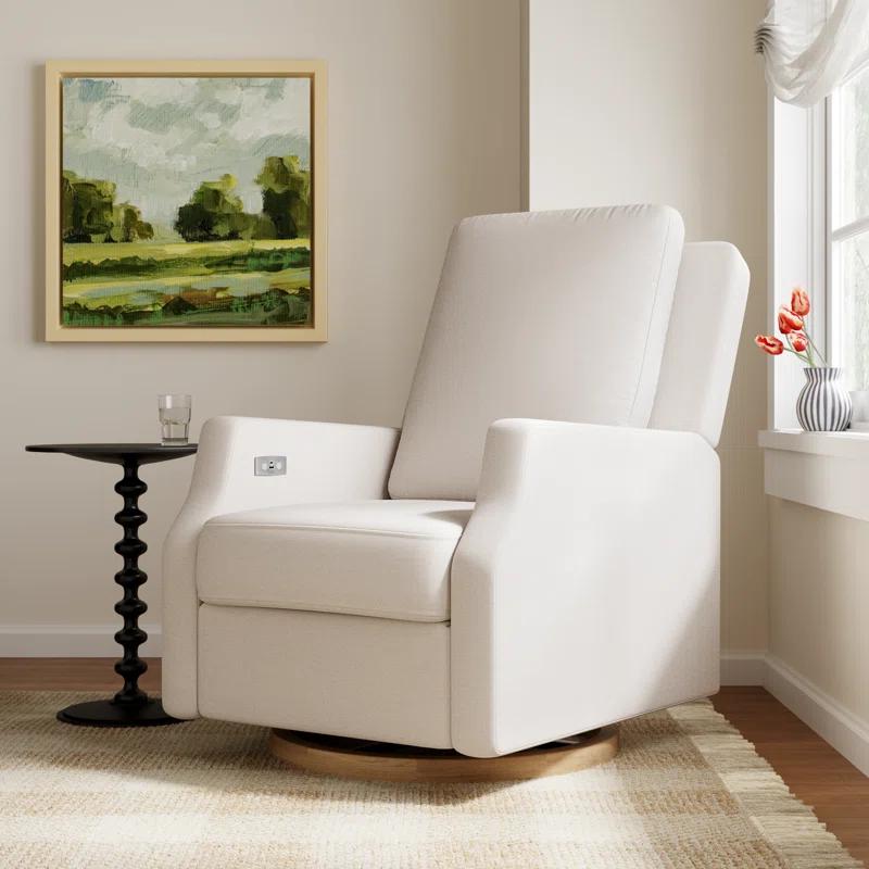 Crewe Electronic Recliner and Swivel Glider in Eco-Performance Fabric