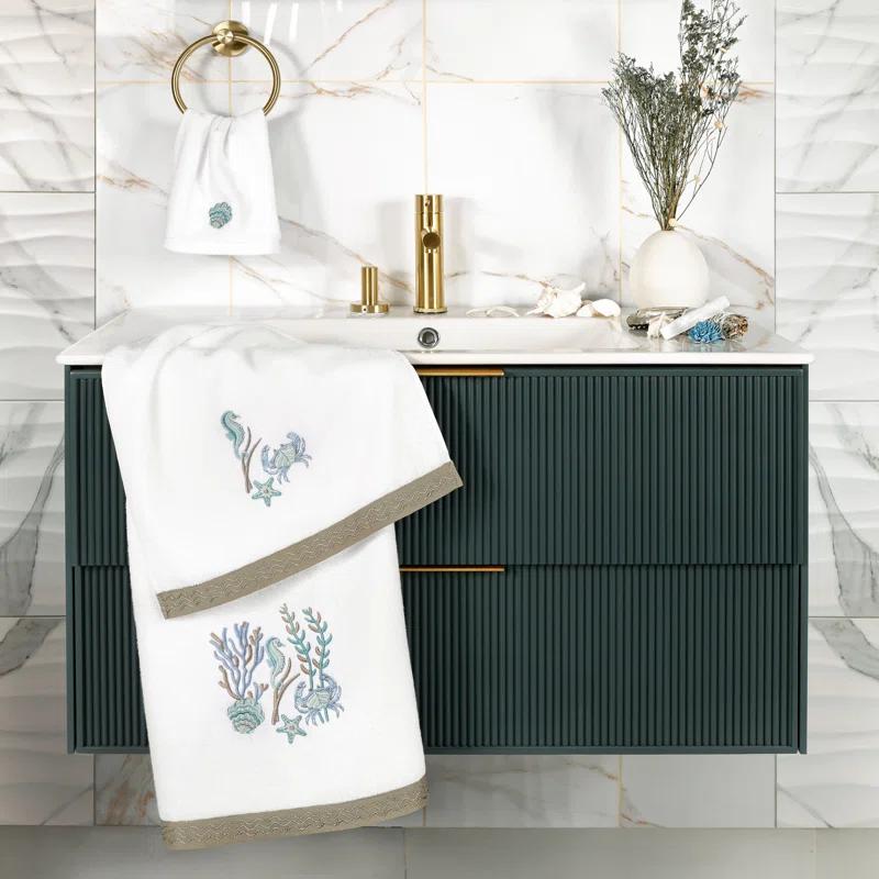 Linum Home Textiles 2 Piece Turkish Cotton Bath Towel Set (Set of 2)