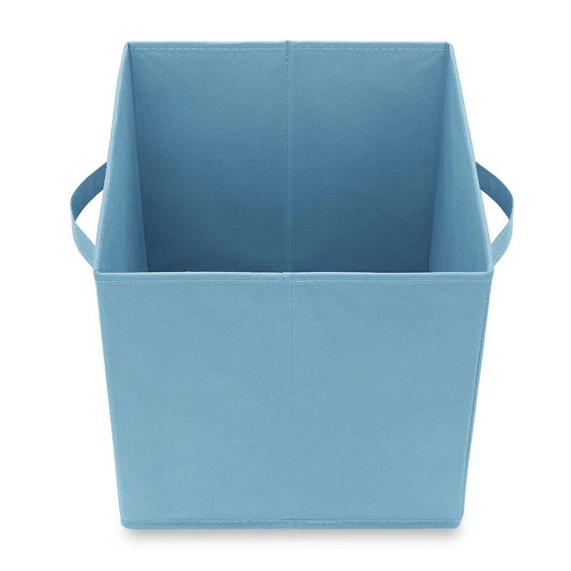 Casafield 10.5" L x 10.5" W x 11" H Collapsible Fabric Cube Storage Bins (Set of 6)
