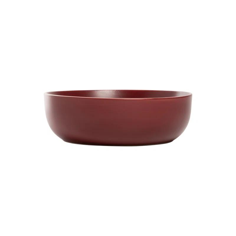 Ten Strawberry Street Wazee Matte 16 Piece Dinnerware Set, Service for 4