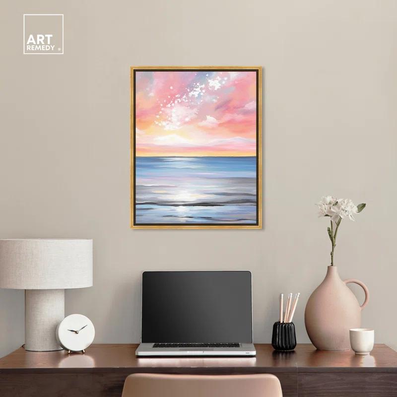 Art Remedy Whimsical Ocean Breeze Canvas Coastal Wall Art by Art Remedy