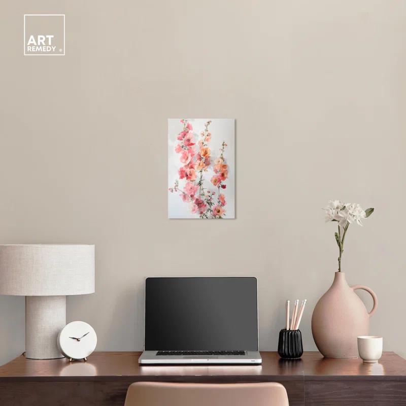 Art Remedy Bougainvillea I Canvas New Floral Wall Art by Art Remedy