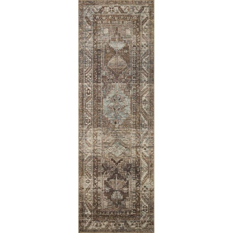 Billie Rug by Amber Lewis x Loloi - Clay and Sage / 2'6" x 7'6"