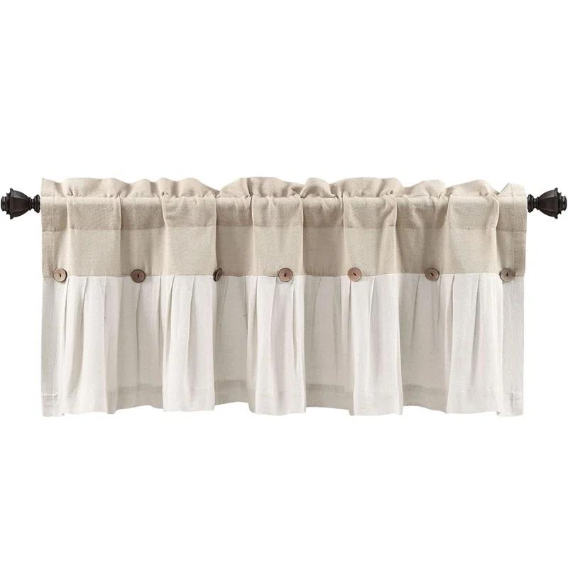 OTOTWER Patchwork 52'' W Window Valance