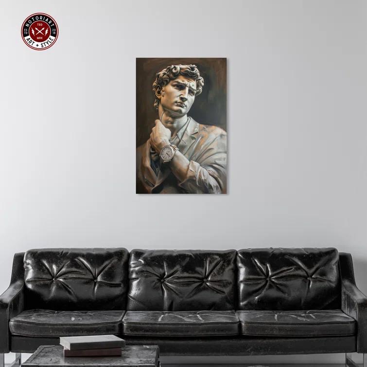 Notori Art Notoriart Classy Sculpture Framed Style 1 Piece Canvas Wall Art