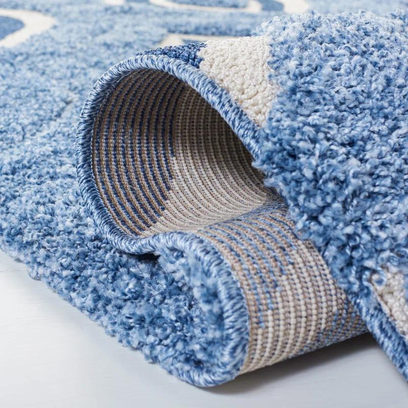 George Oliver Florida Shag Performance Geometric Rug