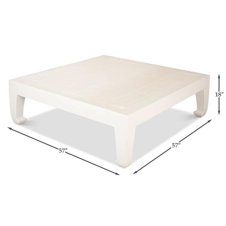 Sarreid Ltd Classic Chinese Solid Wood Single Coffee Table