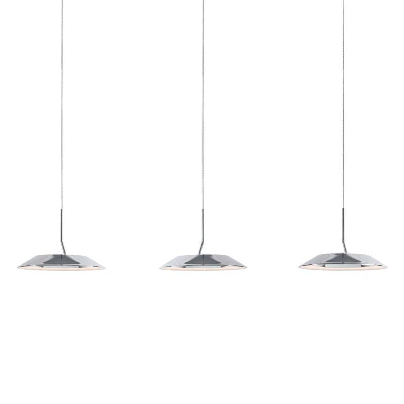 Koncept Technologies Inc Royyo 3 - Light LED Kitchen Island Pendant