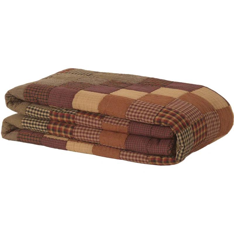 Heritage Farms Farmhouse / Country Cotton Patchwork Quilt