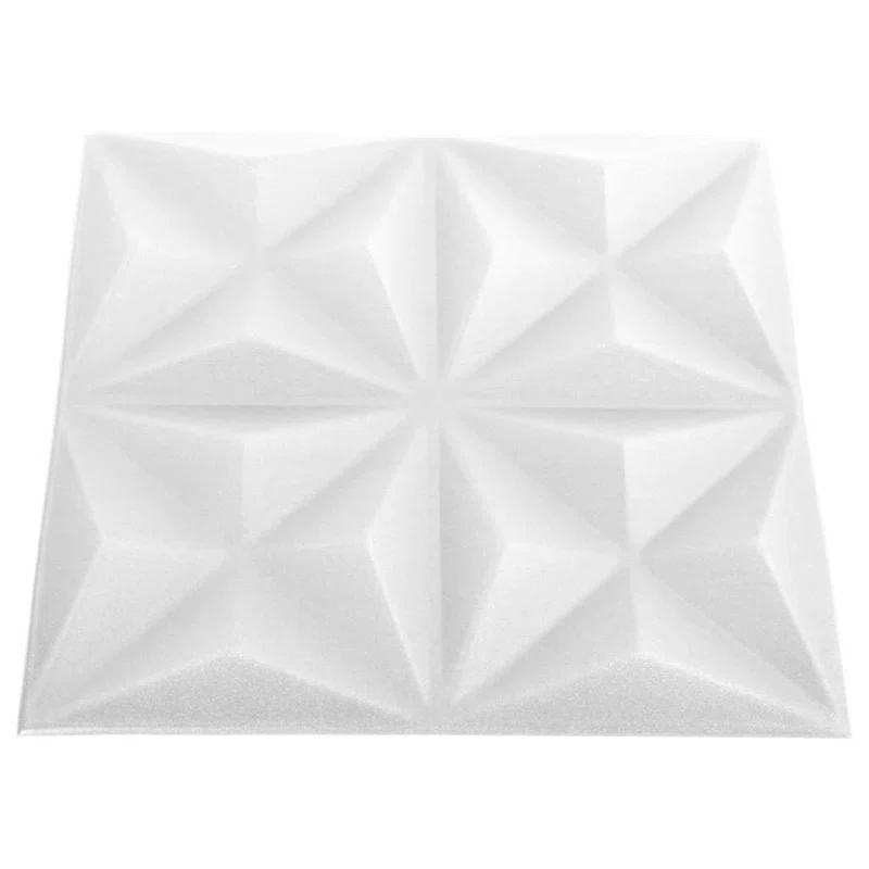 VidaXL 19.7" x 19.7" 3D Wall Panels (12 pack) (Set of 12)
