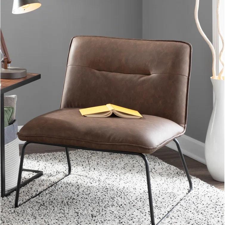 Sand & Stable™ Eaton Faux Leather Accent Chair