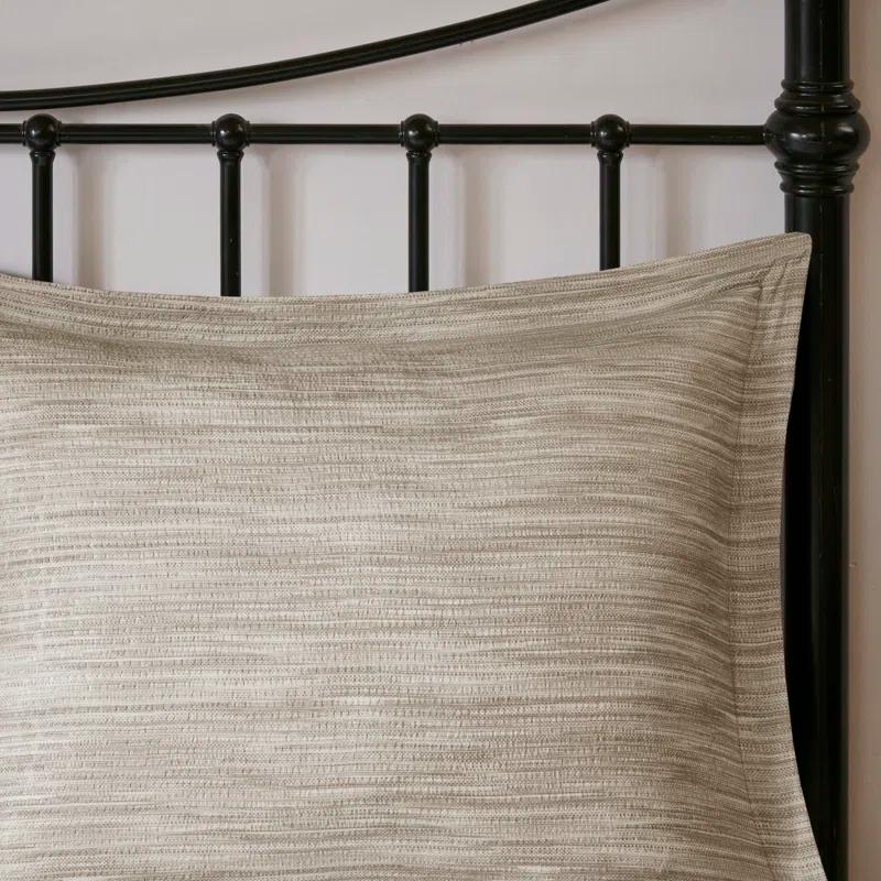 Madison Park Walter 7 Piece Printed Weave Seersucker Comforter Set