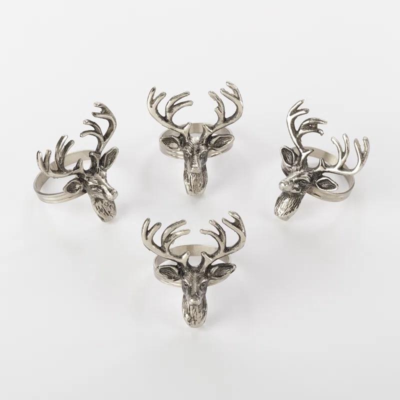 Reindeer Napkin Ring (Set of 4)