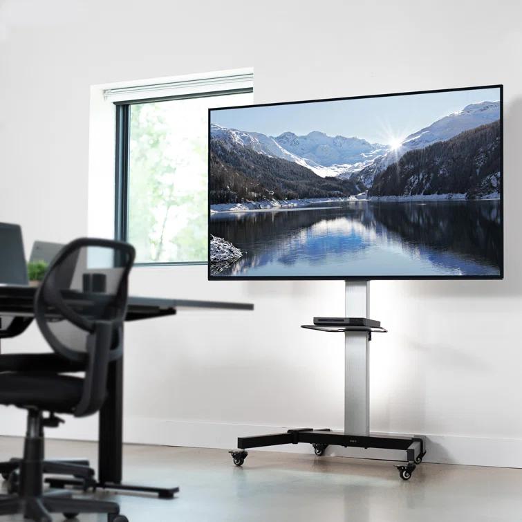 Vivo Heavy Duty TV Cart for 32" to 83" Screens, STAND-TV09