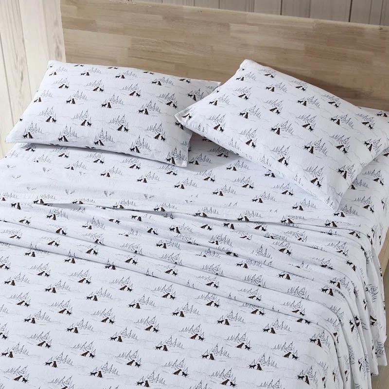 Eddie Bauer Cozy Cotton Flannel Sheet Sets