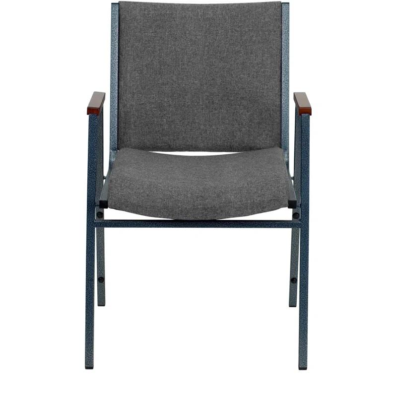 Flash Furniture Aliya Heavy Duty Stack Chair with Arms (Set of 4)