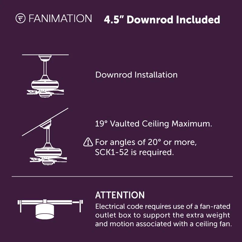 Glideaire Ceiling Fan (52")