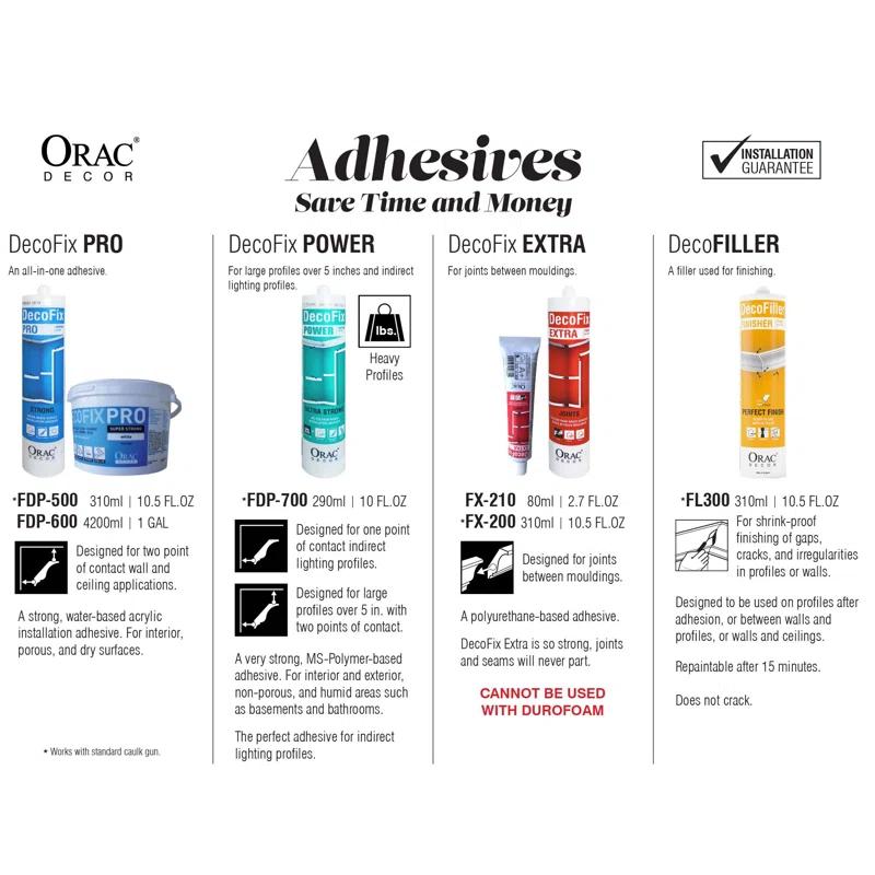 1-1/4 in x 2-3/8 in x 78-3/4 in Primed White Plain Polystyrene Crown Moulding (Set of 4)