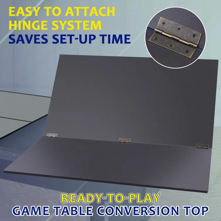 RayChee Ping Pong Table Top RayChee Foldable Conversion Top & Reviews | Wayfair