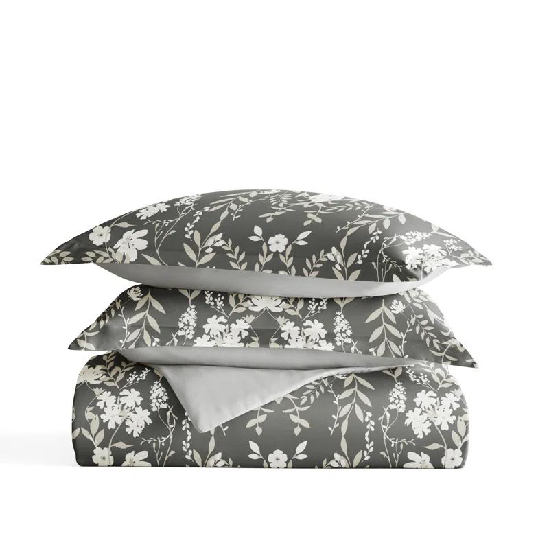 Secret Garden Pattern Reversible Duvet Cover Set