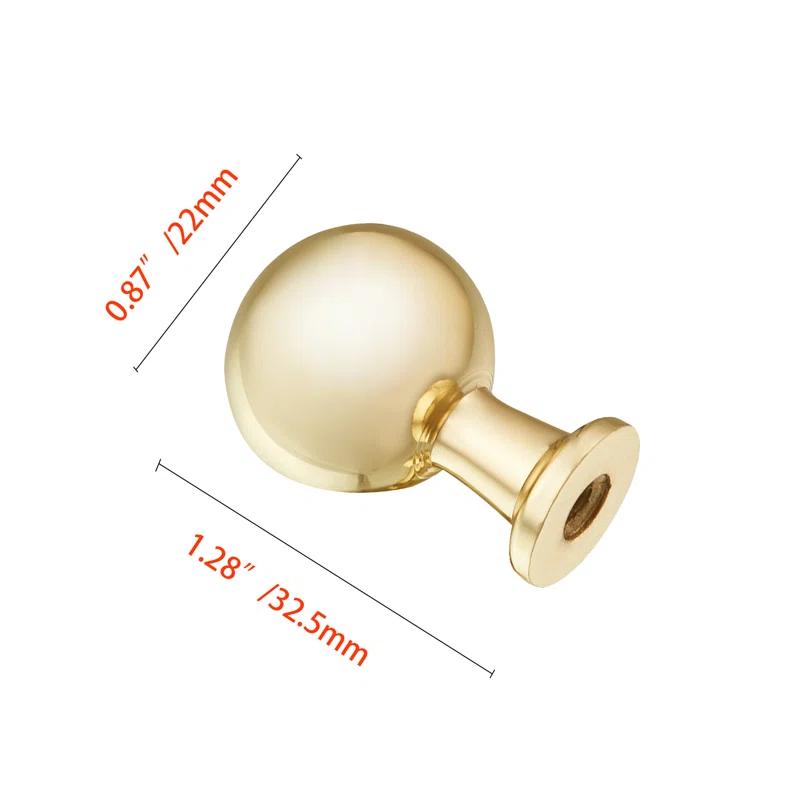 Utopia Alley 7/8 Diameter Round Knob
