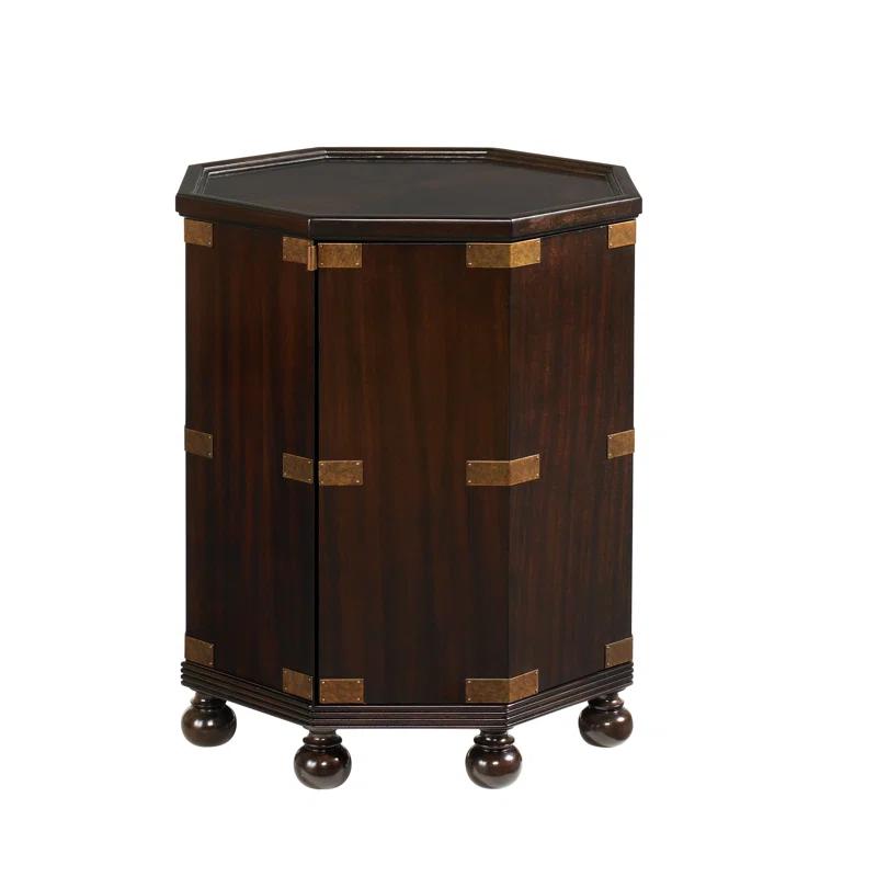 Tommy Bahama Home Royal Kahala Pacific Campaign Accent Table