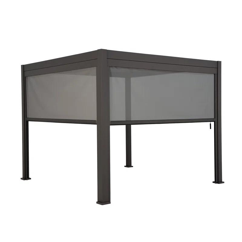 Mirador 111 Aluminum Pull Down Privacy Screen for Pergola