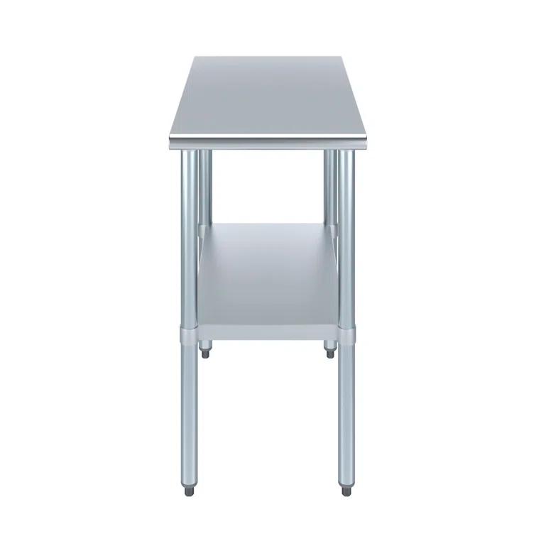 Amgood Stainless Steel Top Workbench
