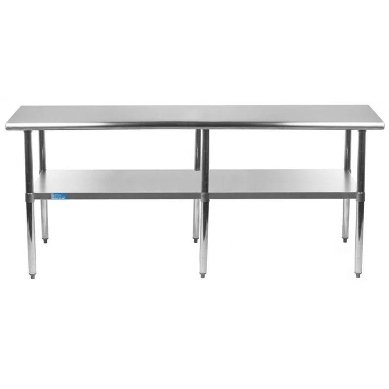 Amgood Stainless Steel Top Workbench
