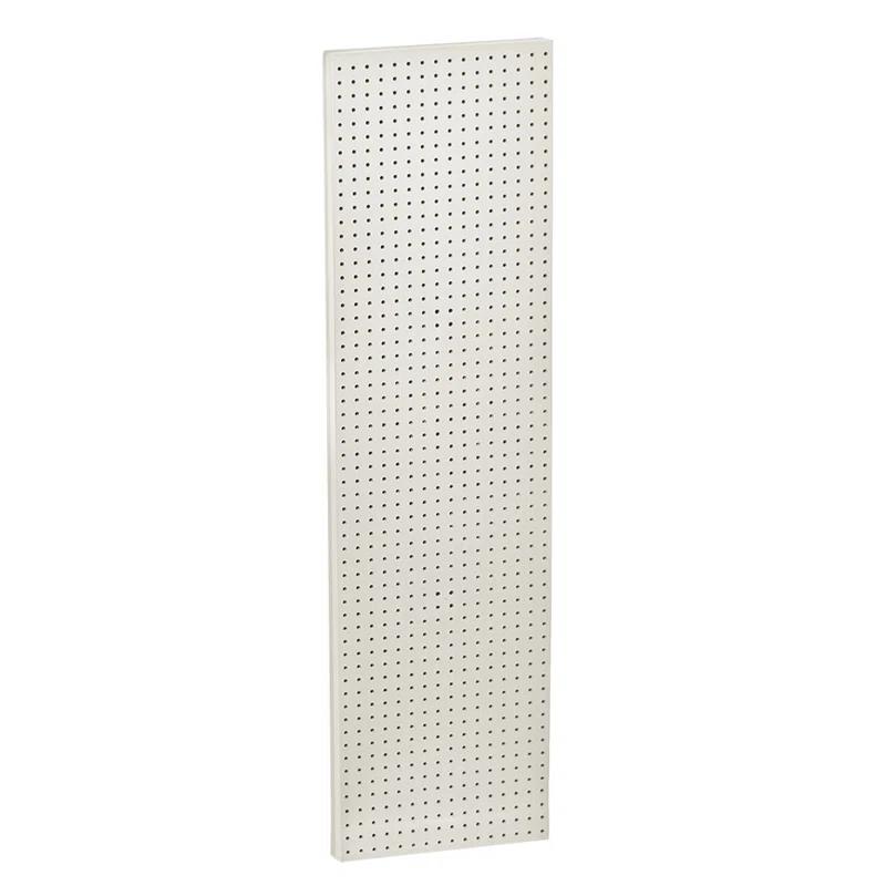 Azar Displays 771660-WHT-2PK Pegboard Wall Panel Storage Solution, Size: 60"x 16.125", 2-Pack (Set of 2)