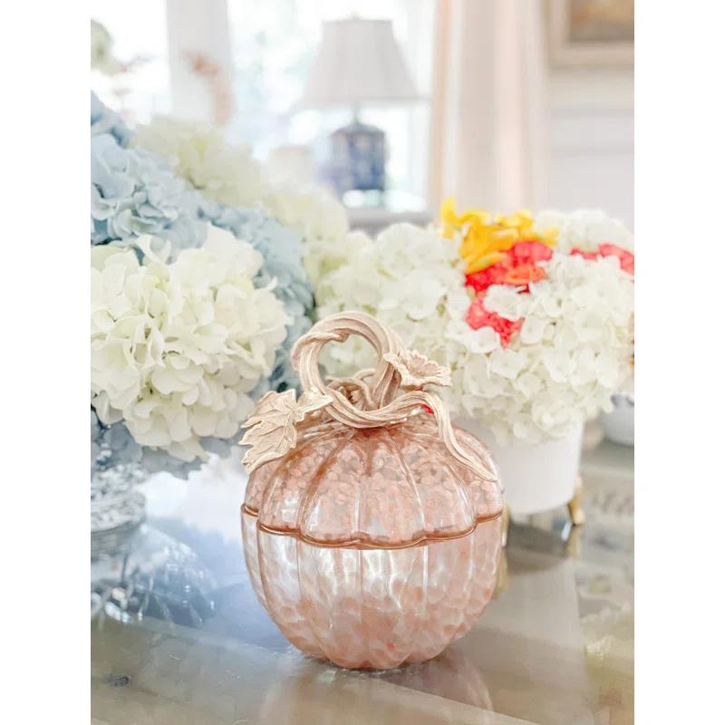 Jay Strongwater Hadley Handmade Glass Decorative Urns & Jars