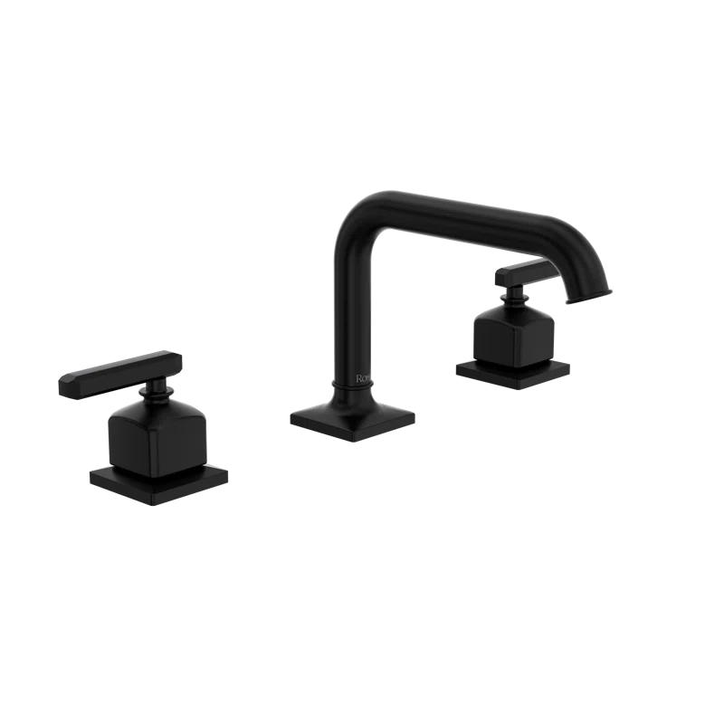Rohl AP09D3LMMB Apothecary Widespread Lavatory Faucet With U-Spout