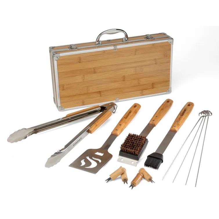 Cuisinart Cuisinart 13 Piece Bamboo Grilling Tool Set