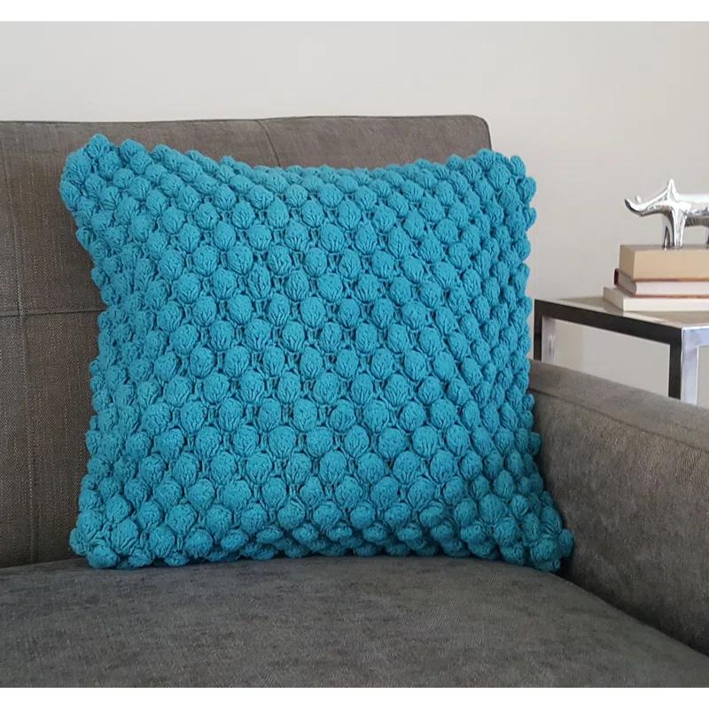 Saro Camargue Collection Cotton Throw Pillow