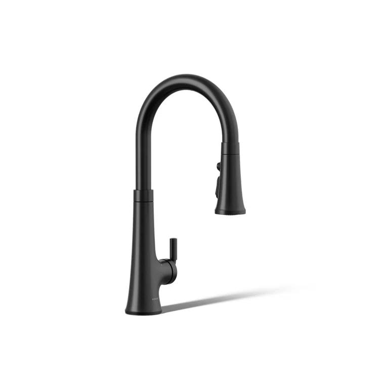 Tone Touchless Pull-Down Kitchen Sink Faucet with Three-Function Sprayhead