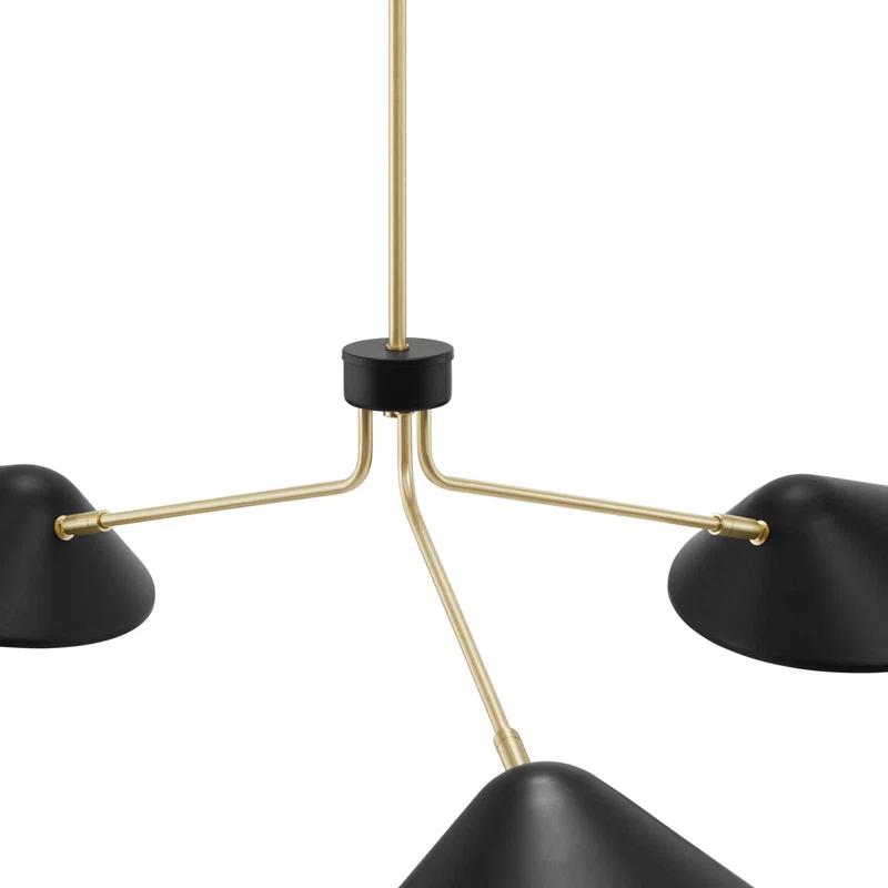 Modway Journey 3-Light 14" Arm Pendant