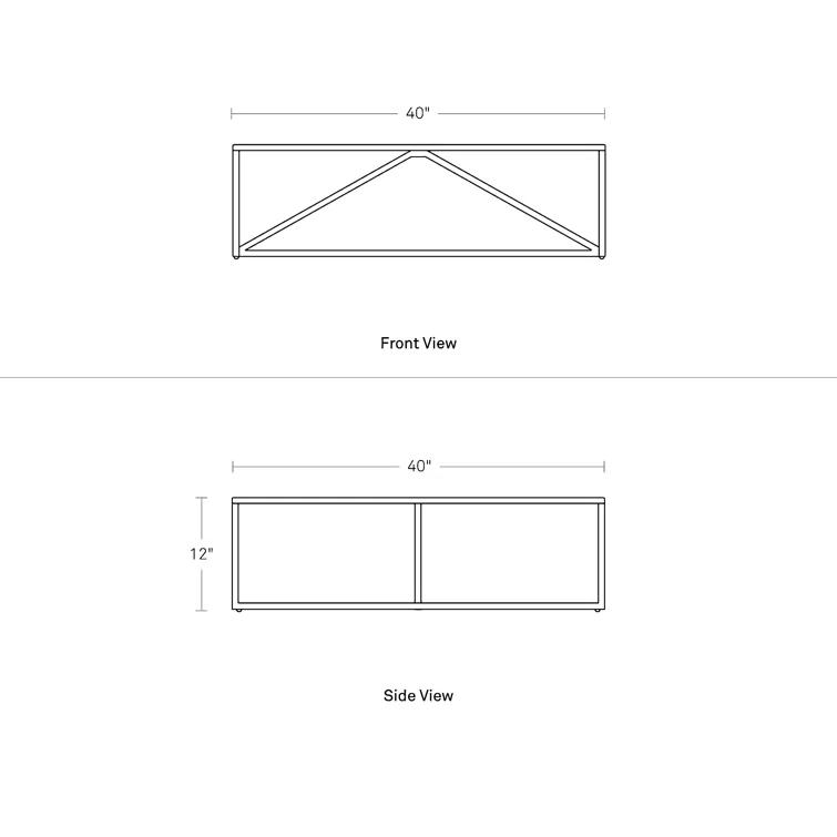 Blu Dot Strut Coffee Table