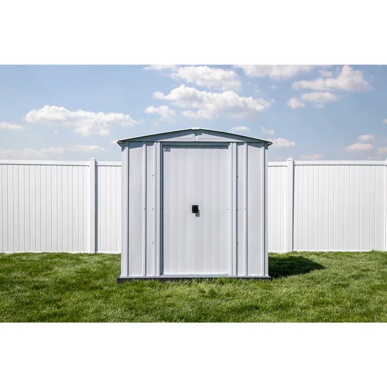 Arrow 6 ft. W x 7 ft. D Steel Vertical Storage Shed