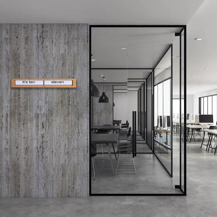 25.59'' Wood Wall Clock